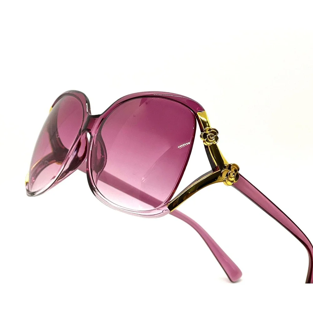 Sunglasses for Women‎ Cut Big Frame UV Protection Glasses Lentes Gafas Mujeres